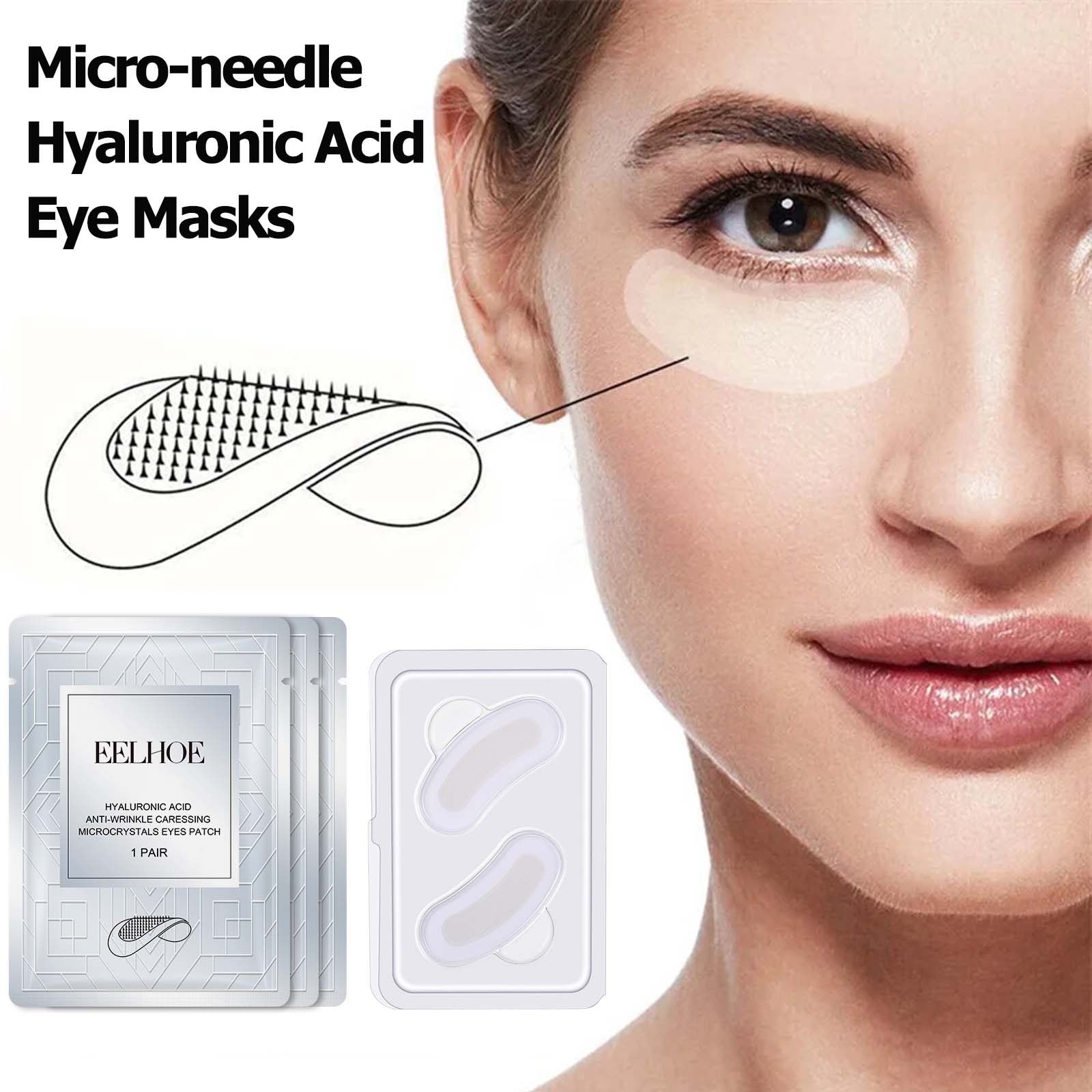 Micro-needle Eye Patch Hyaluro - Microneedle Patch Eye review and price