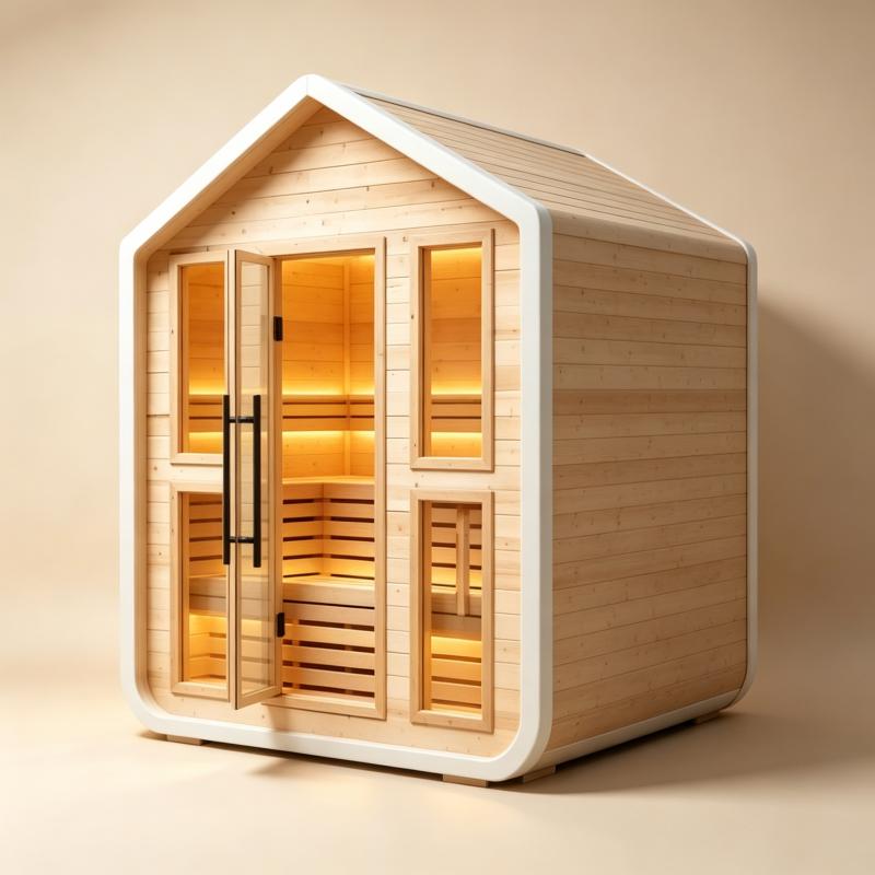 Custom Luxury Sauna Cabin Soli - Spa Wellness Resorts review and price
