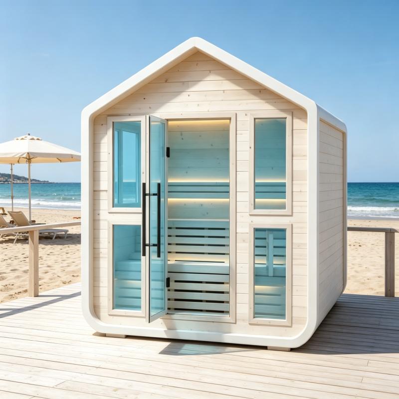 Custom Luxury Sauna Cabin Soli - Spa Wellness Resorts review and price