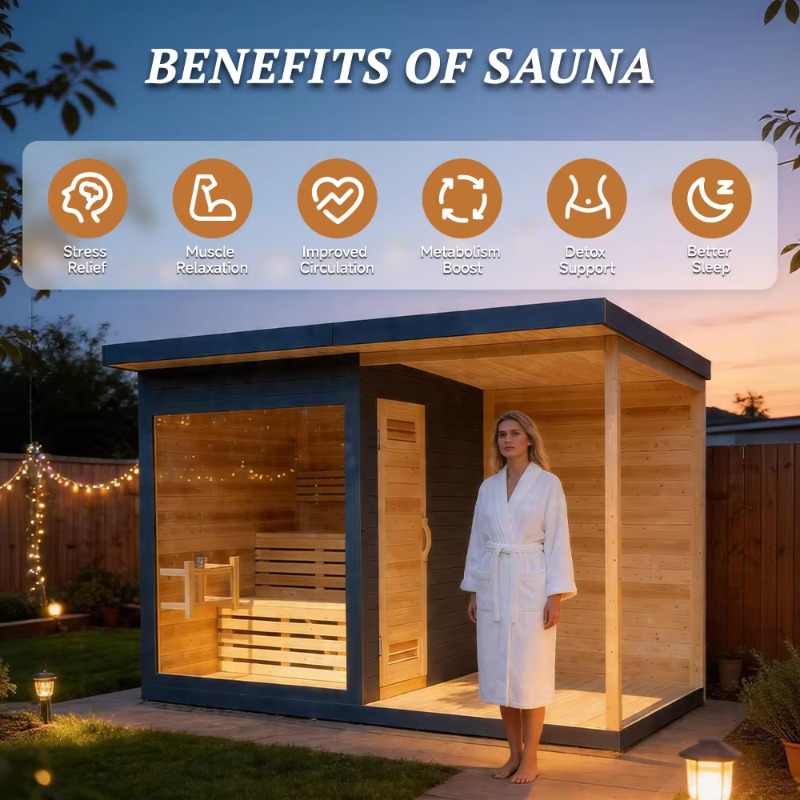 Wood Sauna Cabin Matching Ice  - Spa Wellness Resorts review and price