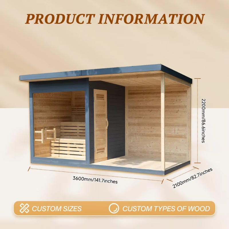 Wood Sauna Cabin Matching Ice  - Spa Wellness Resorts review and price