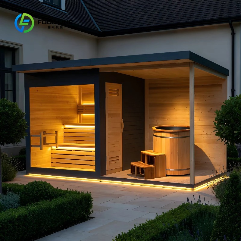 Customized Outdoor Sauna House - Spa Wellness Resorts review and price
