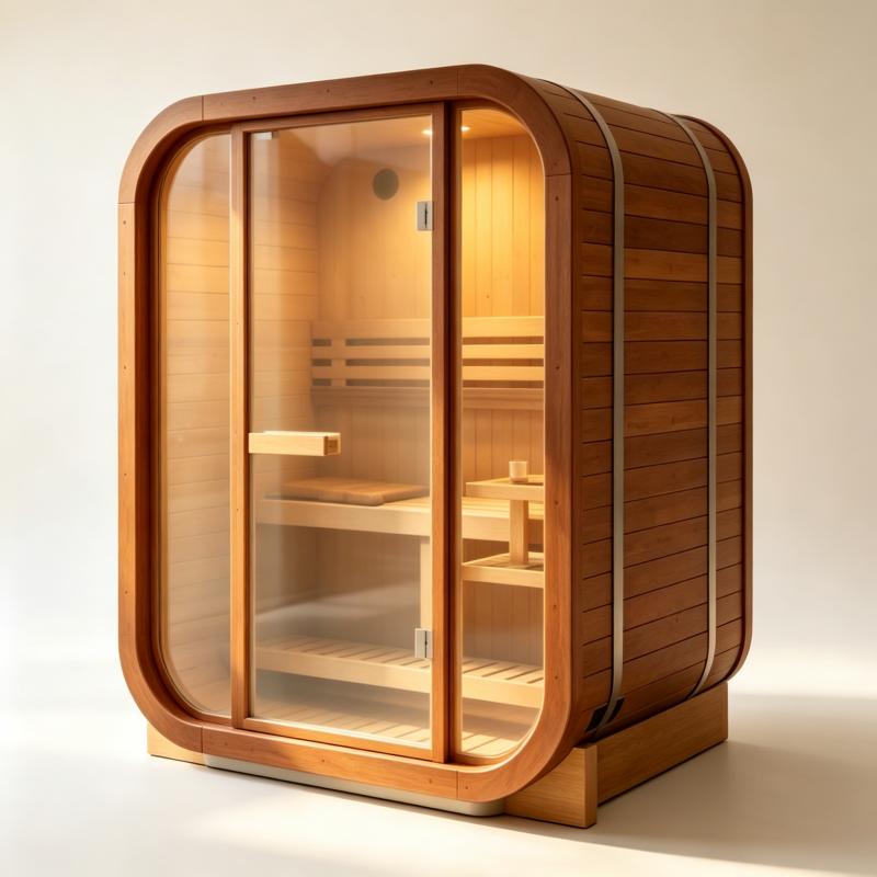 Large Custom Sauna Room Solid  - Spa Wellness Resorts review and price