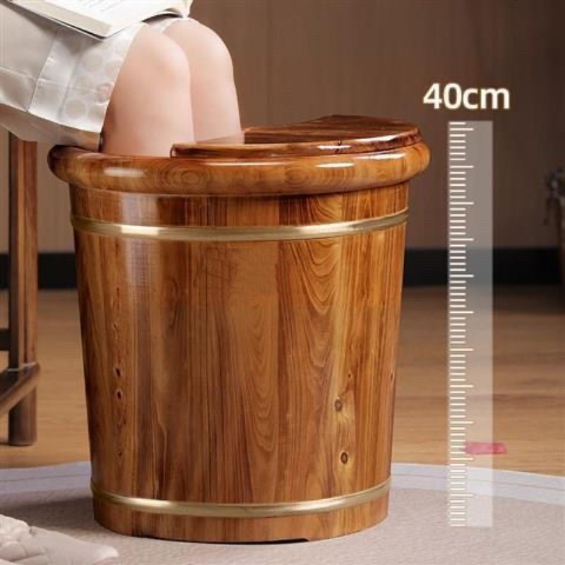 Wooden Foot Soaking Bucket, So - Spa & Wellness Paradies Braunschweig review and price