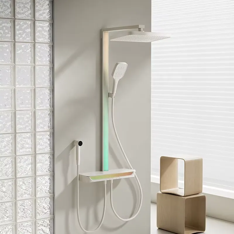 Brass Digital Waterfall Shower - Spa & Wellness Paradies Braunschweig review and price