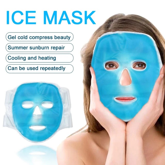 Full Face Massage Ice Mask Hot - Spa Y Wellness review and price